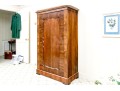 Biedermeier Walnut Veneer Cabinet, Ca. 1830-50