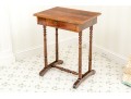 Biedermeier Walnut Workstand, Ca. 1840-60