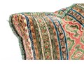 Pair Of Highly Textural Upholstered Down Pillows