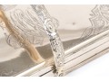 Antique Etched Silver Plated Paper Weight