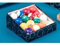 Brunswick Pool Table With Cues, Triangle, And Balls