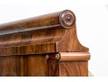 Antique Biedermeier Walnut Daybed, Ca. 1830-50