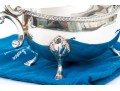 English A C & Sons Ltd London Sterling Silver Sauceboat, 5.81 Ozt.