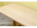 Oak Trestle Dining Table
