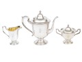 Gorham Sterling Three Piece Teaset, 48.075 Ozt.
