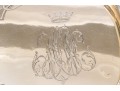 Antique Etched Silver Plated Paper Weight