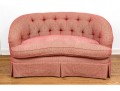 Custom Upholstered Loveseat Sofa