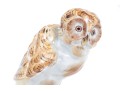 Hungarian Herend Hand-Painted Porcelain Owl