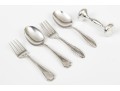 Sterling Silver Baby Utensils With Rattle, 3.07 Ozt.
