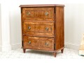 19th Century Transitional Three Drawer Full Size Commode #1