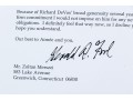 Letters And Photograph Signed By Presidents Gerald R. Ford, George W. Bush, Ronald Reagan