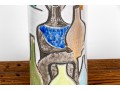 Vintage Swiss Meister Studio Pottery Table Lamp