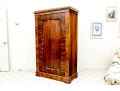 Biedermeier Walnut Veneer Cabinet, Ca. 1830-50
