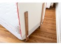 Twin Size Toile Upholstered Bed With EPOC 