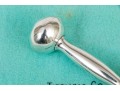 Tiffany & Co. Sterling Silver Baby Rattle, 0.99 Ozt