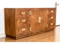 Henredon Scene One Collection Campaign Style Credenza