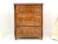 19th Century Transitional Three Drawer Full Size Commode #1