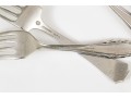 Sterling Silver Baby Utensils With Rattle, 3.07 Ozt.