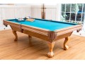 Brunswick Pool Table With Cues, Triangle, And Balls