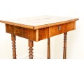 Biedermeier Walnut Workstand, Ca. 1840-60