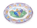English Staffordshire Oval Serving Plate
