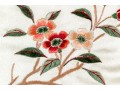 Chinese Silk Embroidery, Bird On Flowering Branches
