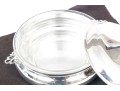 Silver Plated Lidded Casserole With Liner