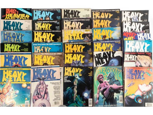 Collection Of Heavy Metal Magazines, Early–Mid 1980s (Approx. 35+ Issues)