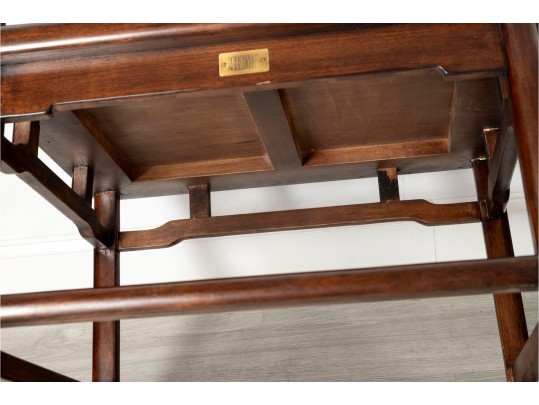 Pair Of Maria Yee Asian-Style Hardwood Chairs