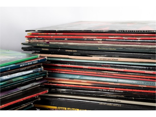 Large LaserDisc Collection – Criterion, Cult Classics, Action, Sci-Fi & More (Approx. 70+ Discs)