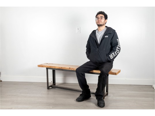 Industrial Rustic Bench