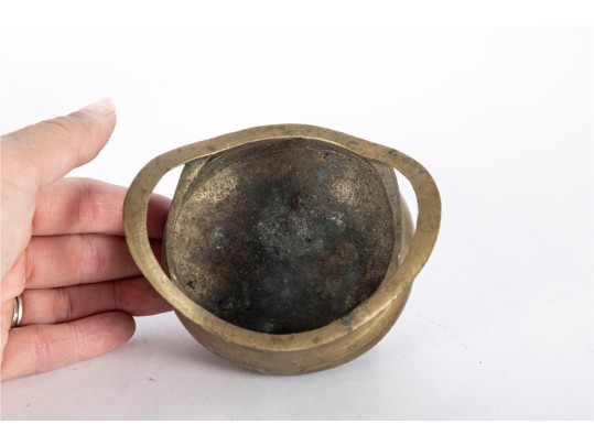 Antique Chinese Brass Censor Pots