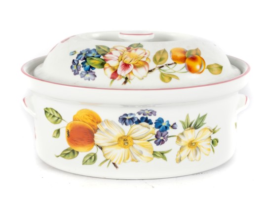 English Royal Worcester “Ashford” Covered Vegetable Dish