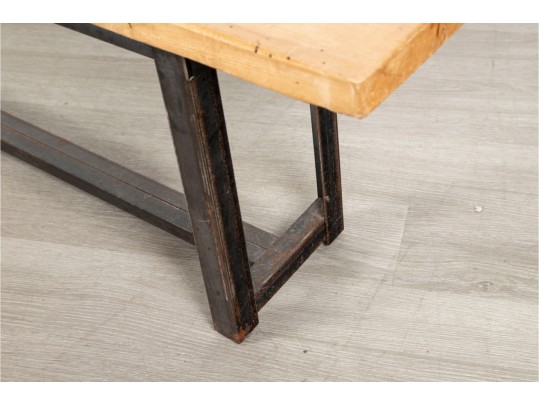 Industrial Rustic Bench