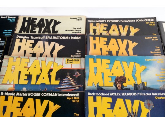 Collection Of Heavy Metal Magazines, Early–Mid 1980s (Approx. 35+ Issues)