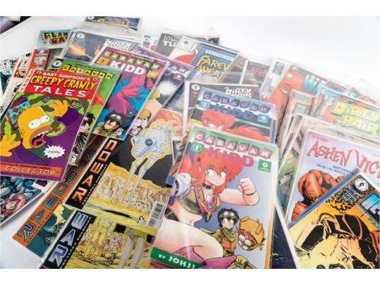 Large Manga & Independent Comics Collection – Dirty Pair, Caravan Kidd, Moebius, Mother Sarah & More