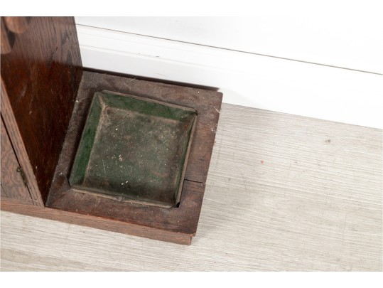 Arts And Crafts Oak Umbrella Stand