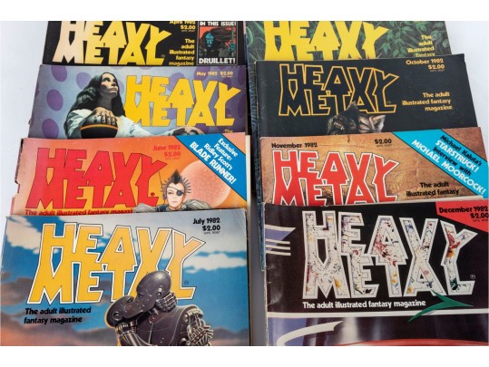 Collection Of Heavy Metal Magazines, Early 1980s (Approx. 35+ Issues)