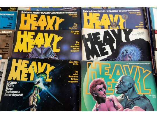 Collection Of Heavy Metal Magazines, Early–Mid 1980s (Approx. 35+ Issues)