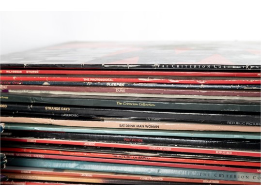 Large LaserDisc Collection – Criterion, Cult Classics, Action, Sci-Fi & More (Approx. 70+ Discs)