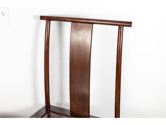 Pair Of Maria Yee Asian-Style Hardwood Chairs