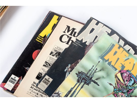Vintage Heavy Metal Magazine Collection (1977–1980 Assortment)