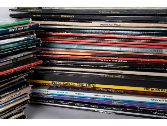 Large LaserDisc Collection – Criterion, Cult Classics, Action, Sci-Fi & More (Approx. 70+ Discs)