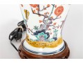 Chinese 20th Century Porcelain Baluster-form Lamp