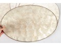 Set Of Eight Capiz Shell Table Mats