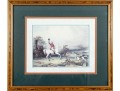 “Begin The Hunt” Framed Equestrian Print