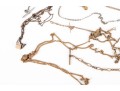 Assorted Lot Of Vintage Necklaces And Pocket Watch Chains