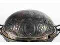 Victorian Silverplate Roll-Top Serving Chafing Dish
