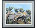 Joel Green — Framed Oil On Masonite Landscape
