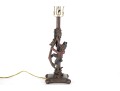 Vintage Berman Resin Figural Monkey Lamp